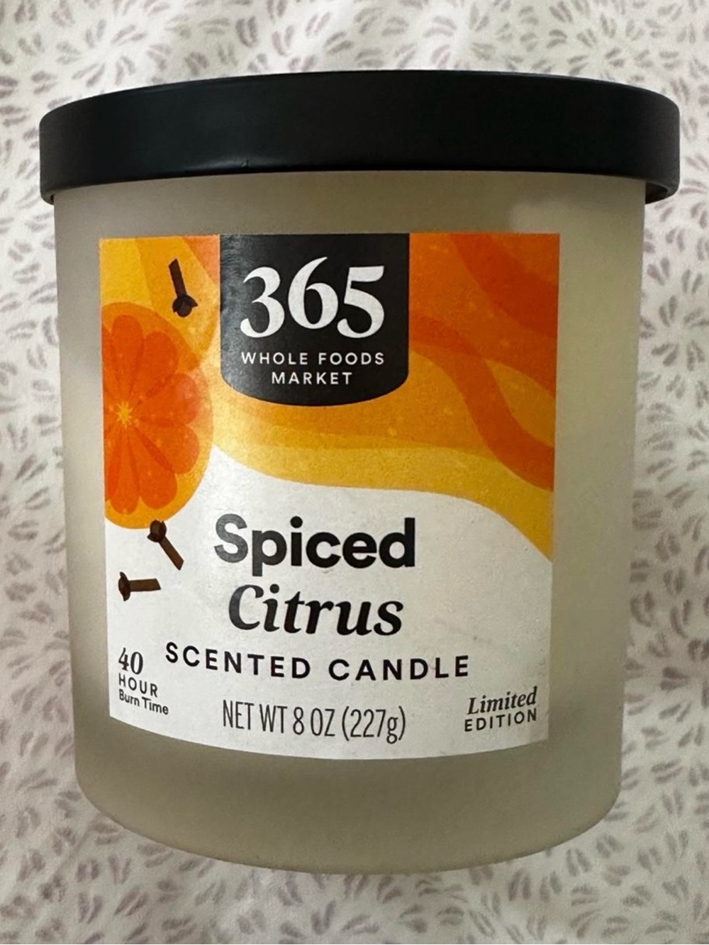 Spiced Citrus Scented Candle